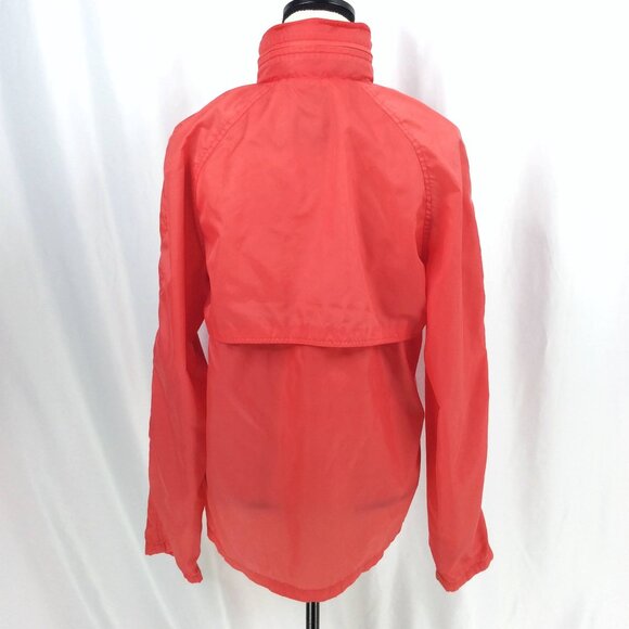 Saddlery Windbreaker Jacket Womens Size Small Convertible Hood Waterproof - Picture 3 of 9